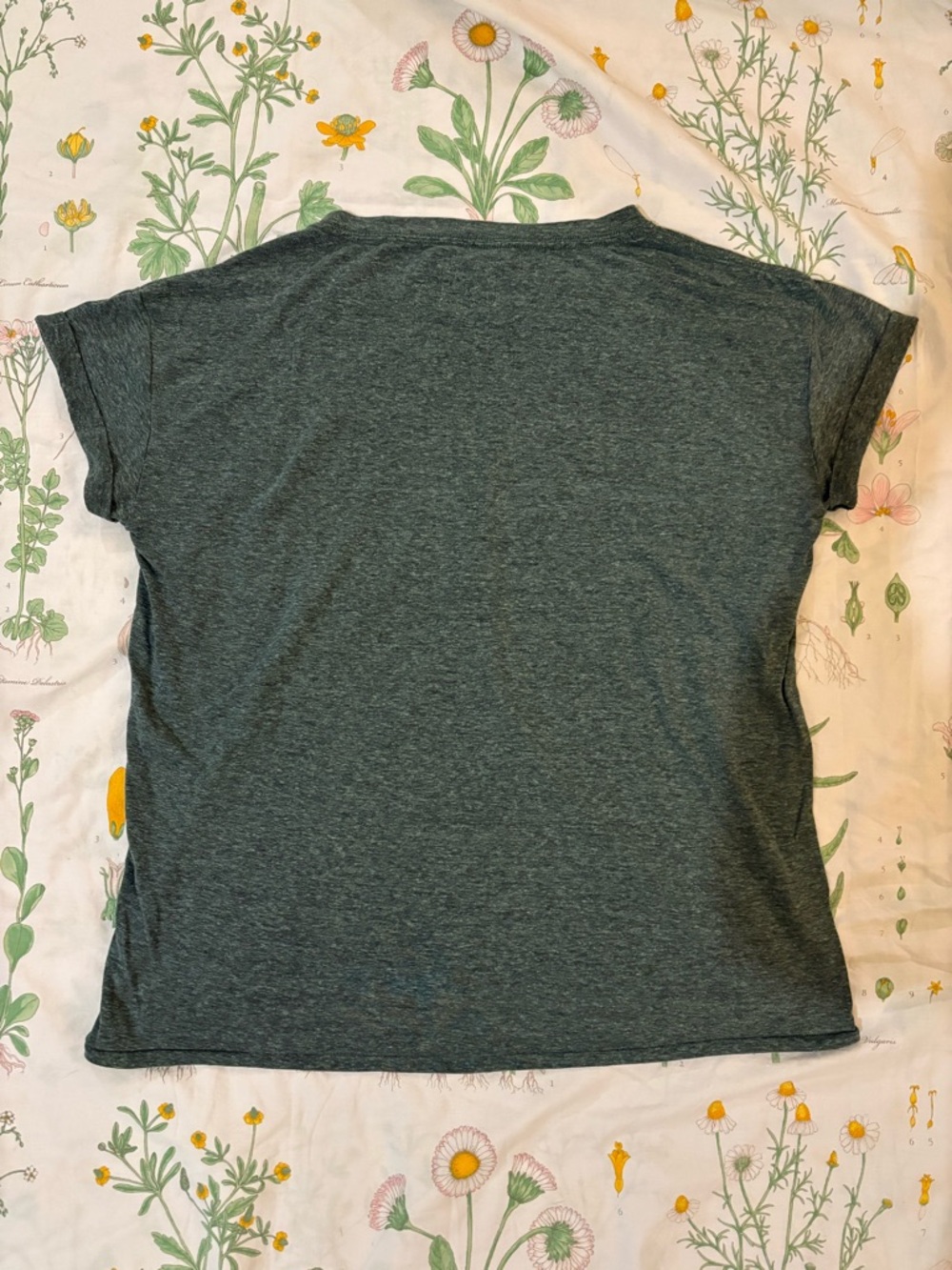 Heather Forest Green Prana Cozy Up t-shirt - Picture 2 of 7